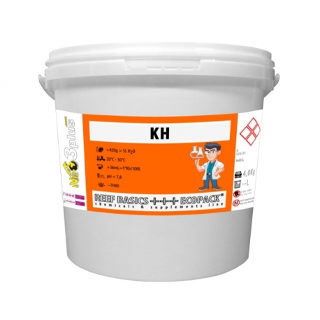 Bicarbonate de sodium (KH) ECOPACK 4Kg